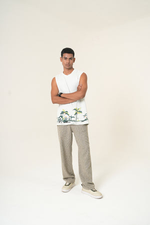 Indigo Affair Coastal Ease Relaxed Trousers