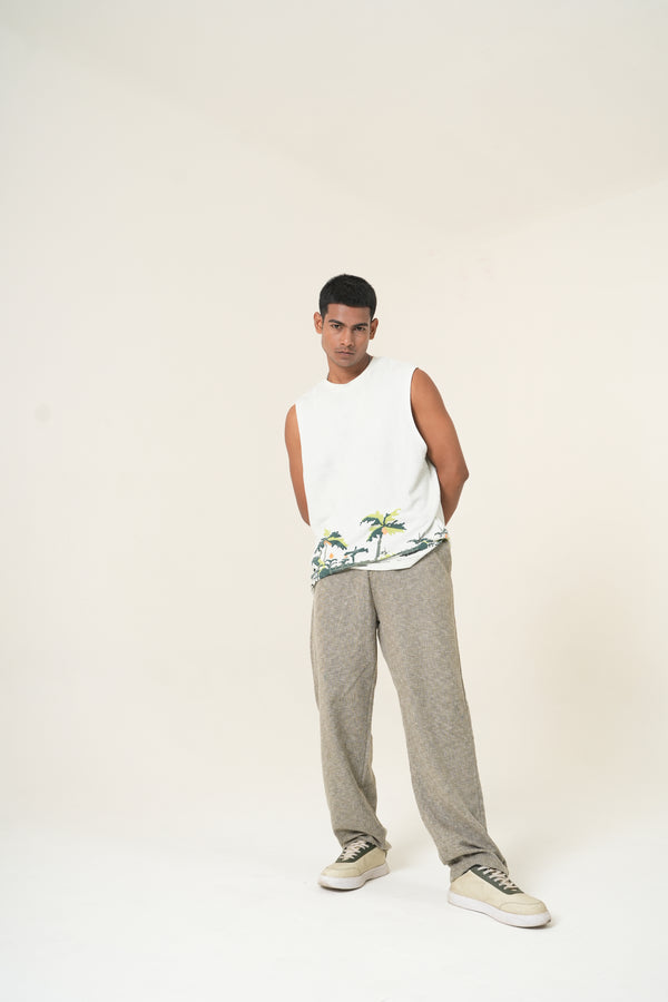Indigo Affair Coastal Ease Relaxed Trousers