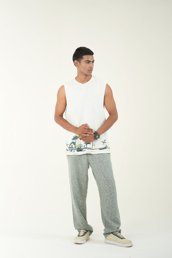 Coastal Ease Relaxed Trousers