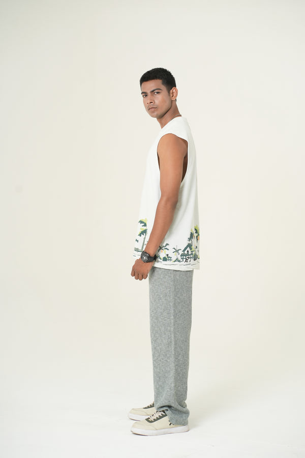 Coastal Ease Relaxed Trousers