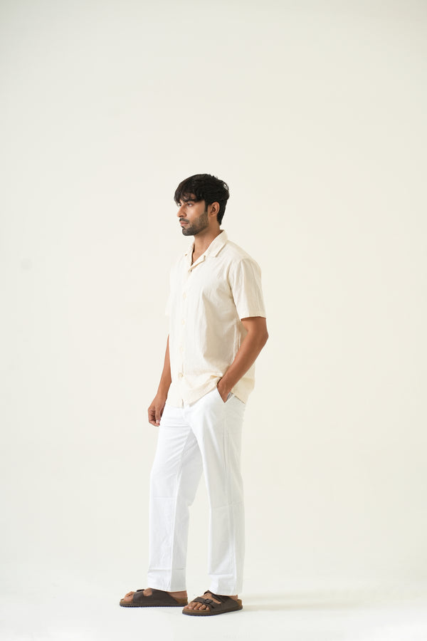 Indigo Affair White Comfort Fit Lower