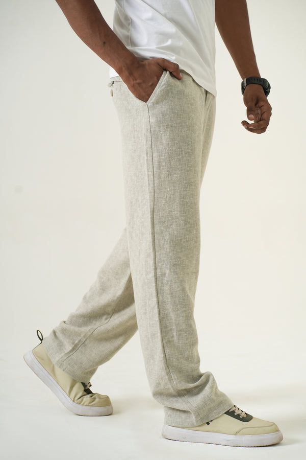 Indigo Affair Beige Comfort Fit Lower