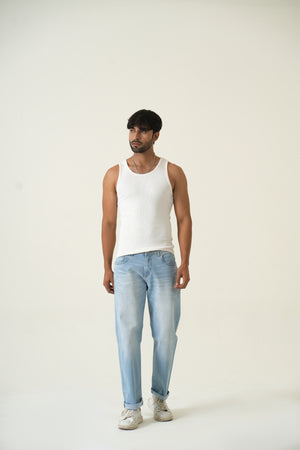 Indigo Affair Ice Wash Salvage Denim