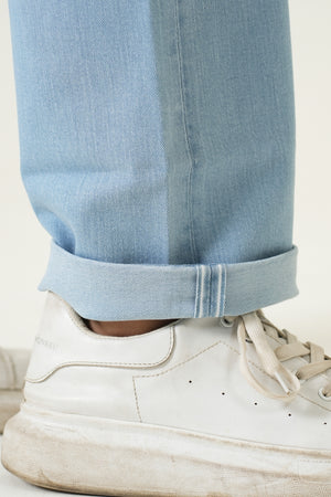 Indigo Affair Ice Wash Salvage Denim