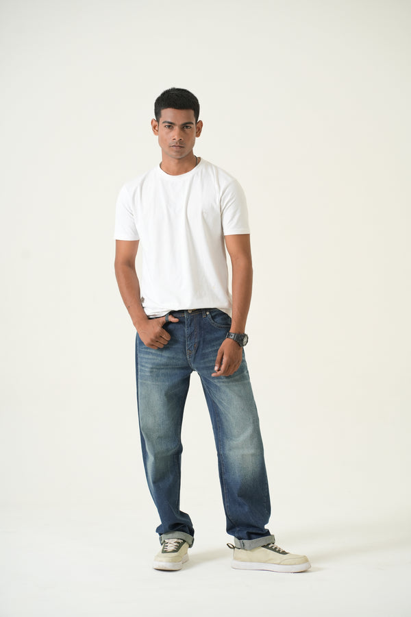 Indigo Affair Tinted Green Salvage Denim