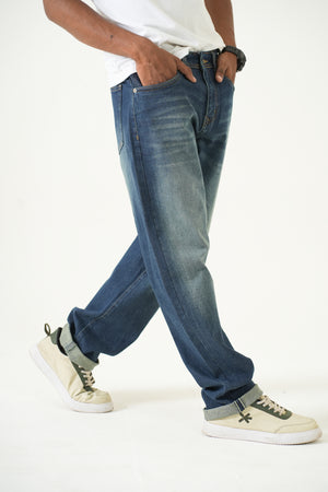 Indigo Affair Tinted Green Salvage Denim