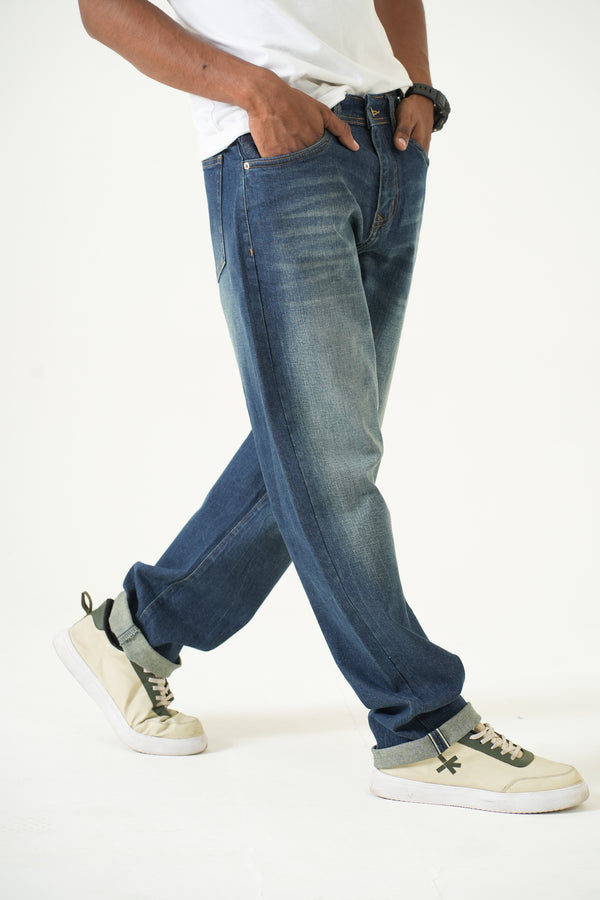 Indigo Affair Tinted Green Salvage Denim