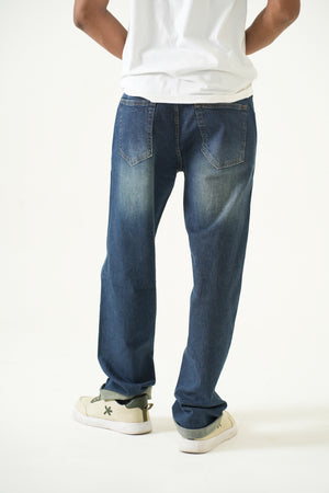 Indigo Affair Tinted Green Salvage Denim