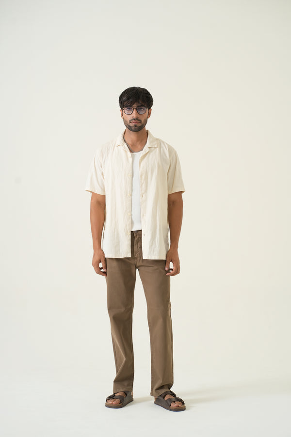 Indigo Affair Brown Straight Fit Denim