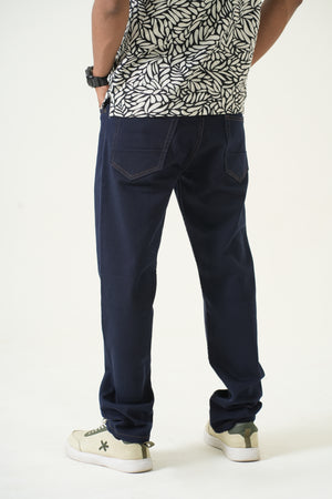 Indigo Affair Midnight Blue Straight Fit Denim