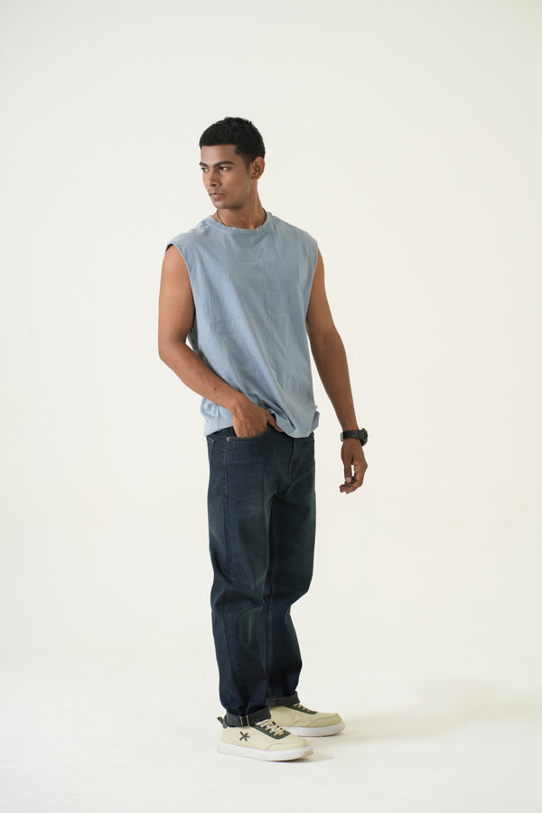 Indigo Affair Rust Blue Salvage Regular Fit Denim