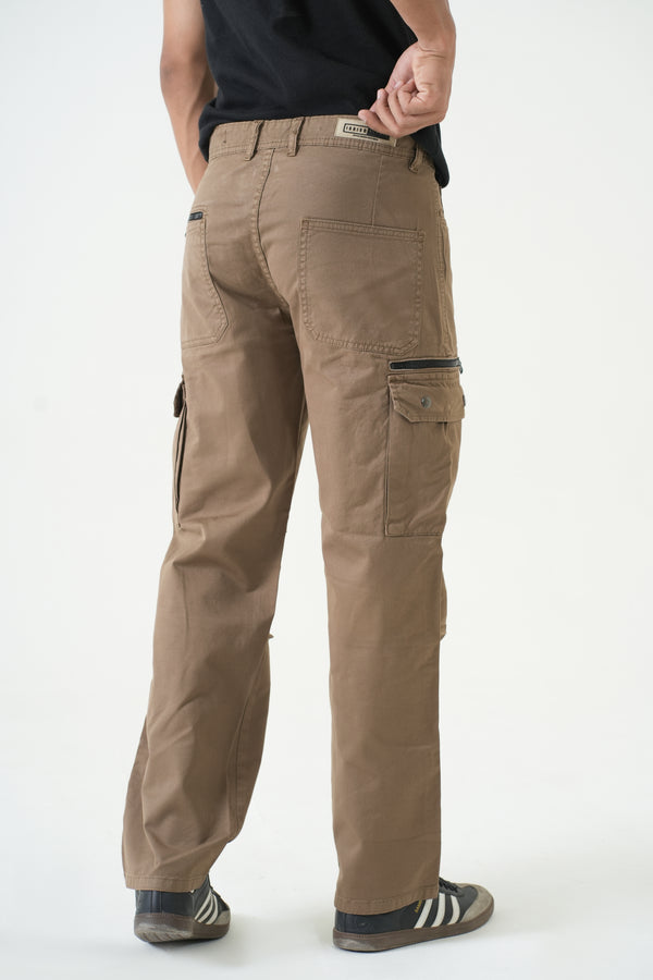 Indigo Affair EarthCore Loose Fit Cargo Denim