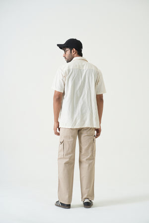Indigo Affair Desert Drift Loose Fit Cargo Denim