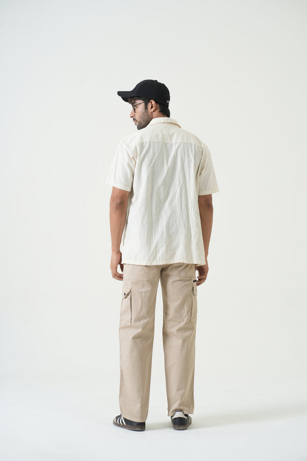 Indigo Affair Desert Drift Loose Fit Cargo Denim