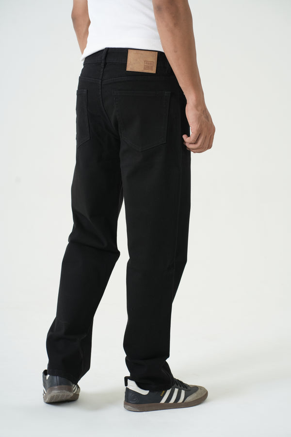 Indigo Affair Black Urban Classic Straight Fit Denim